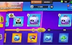 Conta Brawl Stars 25K e 52 Skins