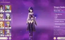 Conta genshin impact Ar 57 Com Vários Personagens T5