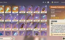 Conta genshin impact Ar 57 Com Vários Personagens T5