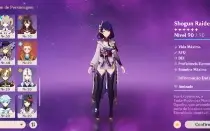 Conta genshin impact Ar 57 Com Vários Personagens T5