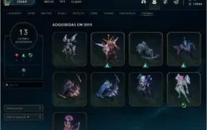 Conta League of Legends 336 Skins FULL CHAMP