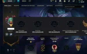 Conta Unranked com TODOS os champs e 235 Skins + 50k de EA