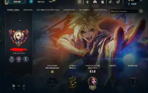 CONTA LOL - LVL 293 - 128 Champions - 59 Skins - FULL ACESSO