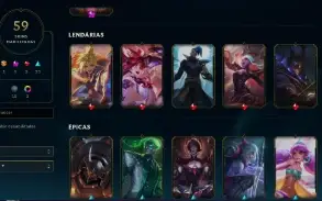 CONTA LOL - LVL 293 - 128 Champions - 59 Skins - FULL ACESSO