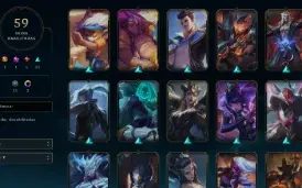 CONTA LOL - LVL 293 - 128 Champions - 59 Skins - FULL ACESSO