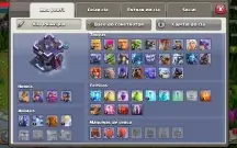 Conta clash of clans cv15 com troca de nome