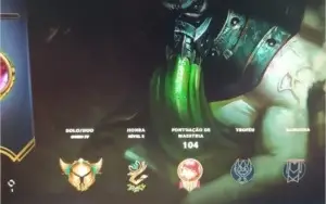 Conta league of Legends Gold 4