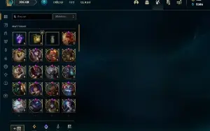 Conta LOL Main Supp Todos os Champs 209 Skins