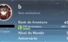 MUITO BARATO HU TAO KEQING E DILUC 3 Personagens 5 estrelas
