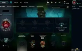Conta Unraked (ex platina) - Todos os Champs - 196 skins