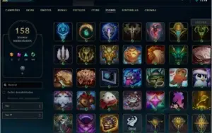 Conta LOL ex Diamante/Platina 4, Sivir Vitoriosa e outras