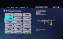 Conta R6 varias skins com Gta cs2 e bo3
