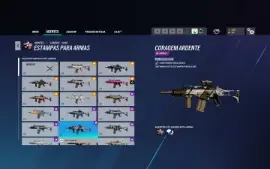 Conta R6 varias skins com Gta cs2 e bo3