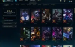 Conta com passe ativo no lol