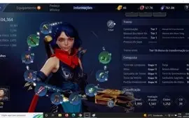 Arqueira mir4 lv76 104k power SA 93 5 pets epicos
