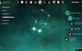 GENSHIN IMPACT - AR59, 23 Personagens T5⭐e 8 Armas T5⭐