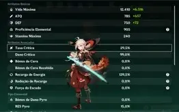 Conta Genshin Impact AR 59 Late Game com 16 5⭐