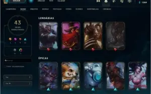 Conta League of Legends --- Platina 3