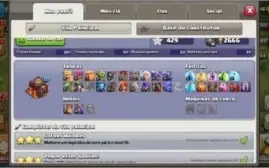 Vendo Conta Clash of Clans Cv 10
