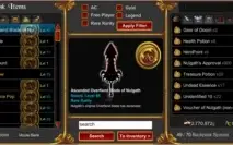 CONTA AQW NÍVEL 100