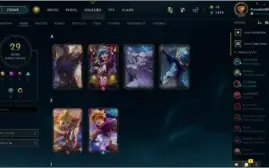 Vendo Conta LOL lvl 110 ex Platina