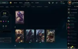 Vendo Conta LOL lvl 110 ex Platina