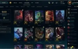 Vendo Conta LOL lvl 110 ex Platina