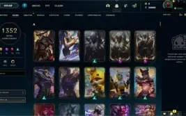 Conta RARA | 1352 SKINS 36K BLUE ESSENCE |