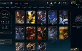 Conta RARA | 1352 SKINS 36K BLUE ESSENCE |