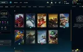 Conta RARA | 1352 SKINS 36K BLUE ESSENCE |