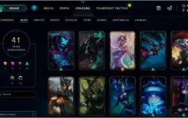 CONTA LOL - TODOS OS CAMPEÕES