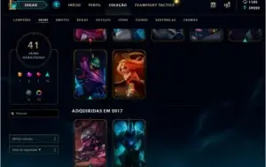 CONTA LOL - TODOS OS CAMPEÕES
