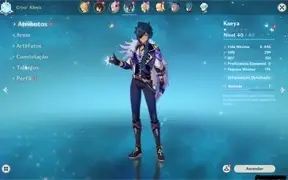 CONTA GENSHIN IMPACT AR22 'noelle,kaeya,fischl,chongyun etc'