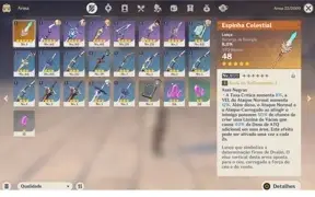 CONTA GENSHIN IMPACT AR22 'noelle,kaeya,fischl,chongyun etc'