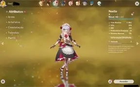 CONTA GENSHIN IMPACT AR22 'noelle,kaeya,fischl,chongyun etc'