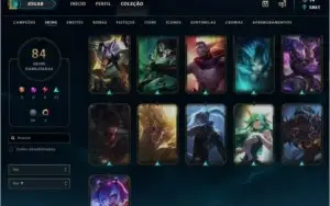 Vendo Conta de League of Legends - Gold IV - Todos Campeões
