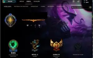 Vendo Conta de League of Legends - Gold IV - Todos Campeões