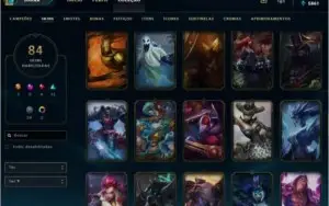 Vendo Conta de League of Legends - Gold IV - Todos Campeões