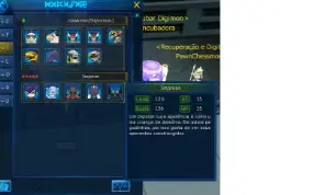 Conta AoX Deck Vacina  MidGame LaDMO Servidor: Alphamon