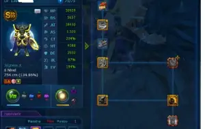 Conta AoX Deck Vacina  MidGame LaDMO Servidor: Alphamon