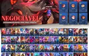 Conta Mobile Legend Perfeita, Mega Colecionador Iii