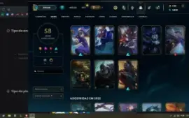 NASUS k9 RIOT KAYLE, conta nv 227, 58 skins! Up ma
