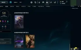 NASUS k9 RIOT KAYLE, conta nv 227, 58 skins! Up ma