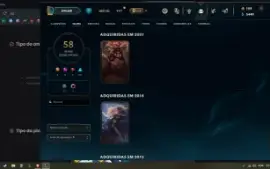 NASUS k9 RIOT KAYLE, conta nv 227, 58 skins! Up ma