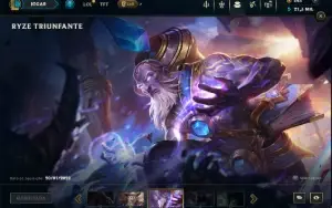 Platina 2 com 130 Champs e 46 Skins +2 Prestigios +1 Rara