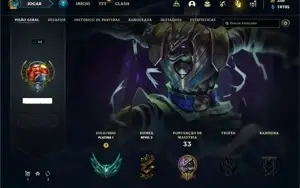 Smurf Platina 1 sem email confirmado lol