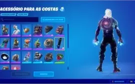 Conta Fortnite Skin Galaxy 48 Skins Salve o Mundo S5Pra cima