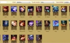 Conta Prata III 20 Skins 26 campeões!