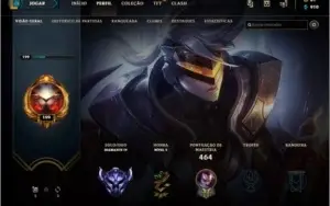 CONTA DIAMANTE 128 SKINS QUASE TODOS CAMPEÕES