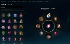Conta Lol Colecionador Full Skins compráveis